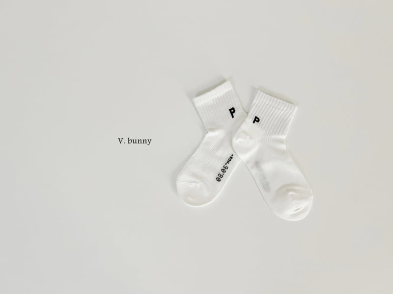 V Bunny - Korean Children Fashion - #kidsshorts - Stripe Socks Set - 8