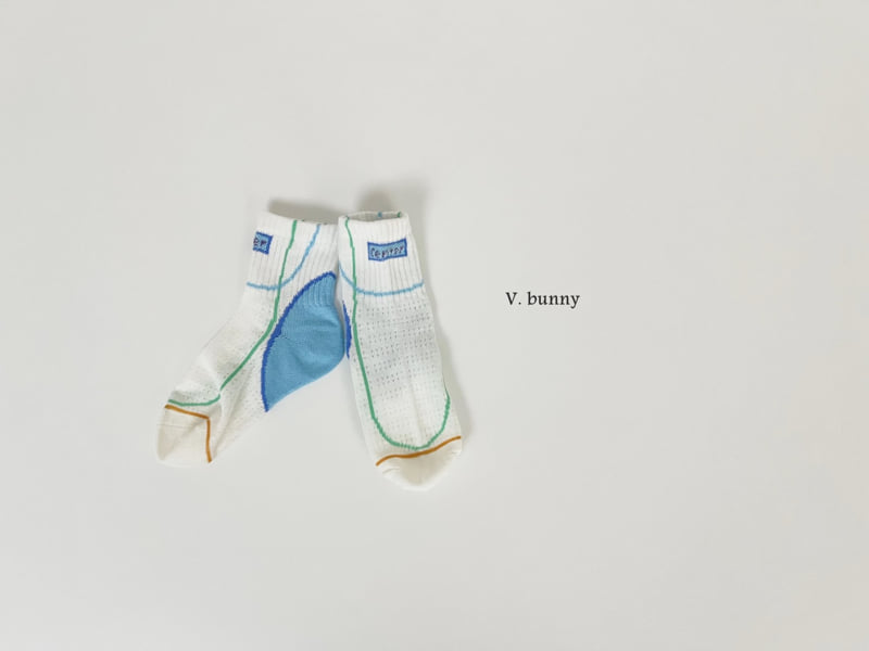 V Bunny - Korean Children Fashion - #kidsstore - Center Socks Set - 8