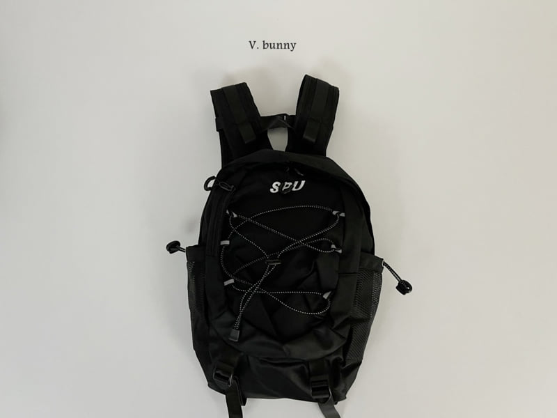 V Bunny - Korean Children Fashion - #kidsstore - Spu Backpack - 10