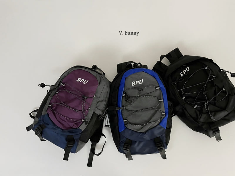 V Bunny - Korean Children Fashion - #kidzfashiontrend - Spu Backpack - 11