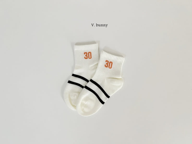 V Bunny - Korean Children Fashion - #kidzfashiontrend - Biyu Socks Set - 7