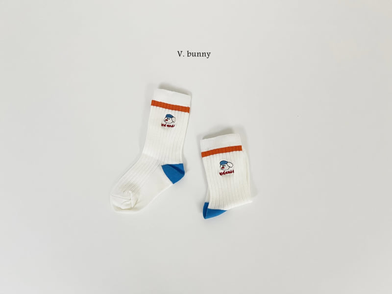 V Bunny - Korean Children Fashion - #littlefashionista - Snail Socks Set - 3