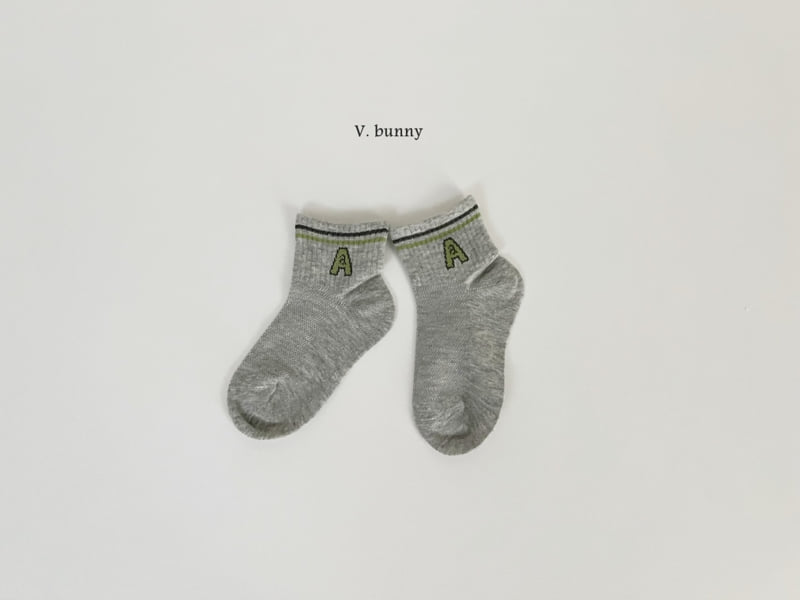V Bunny - Korean Children Fashion - #littlefashionista - Biyu Socks Set - 9
