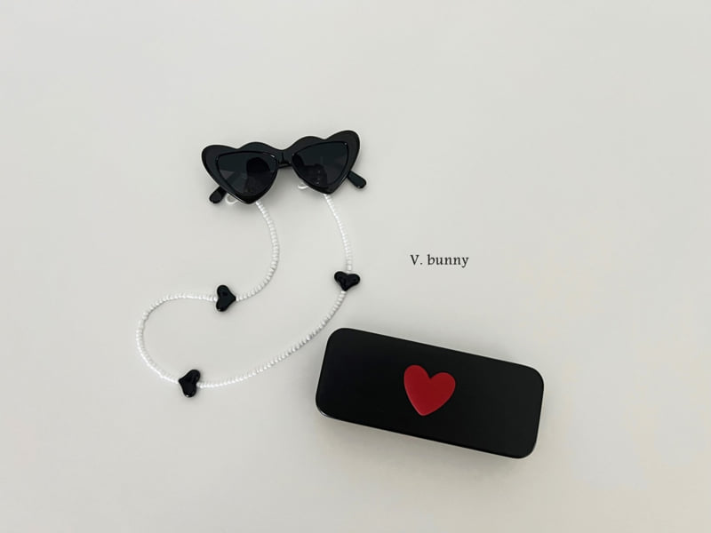 V Bunny - Korean Children Fashion - #magicofchildhood - Heart Sunglasses - 3