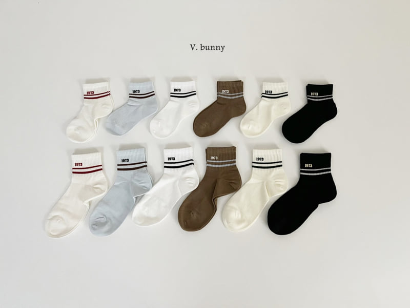 V Bunny - Korean Children Fashion - #magicofchildhood - 73 Socks Set