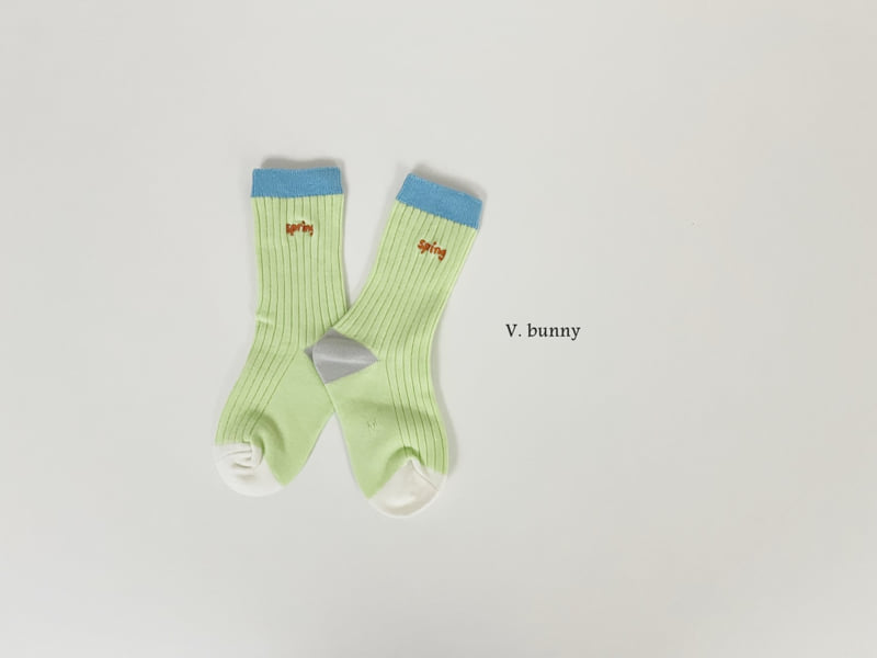 V Bunny - Korean Children Fashion - #minifashionista - Snail Socks Set - 5