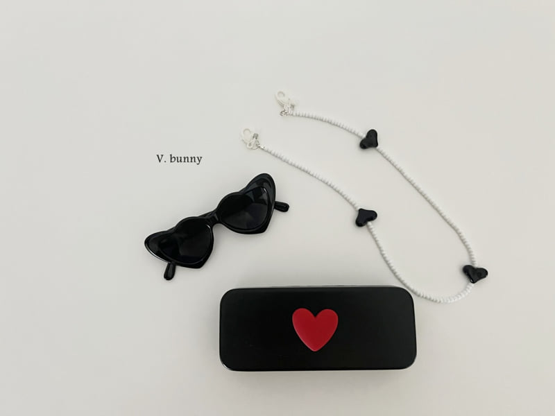 V Bunny - Korean Children Fashion - #magicofchildhood - Heart Sunglasses - 4