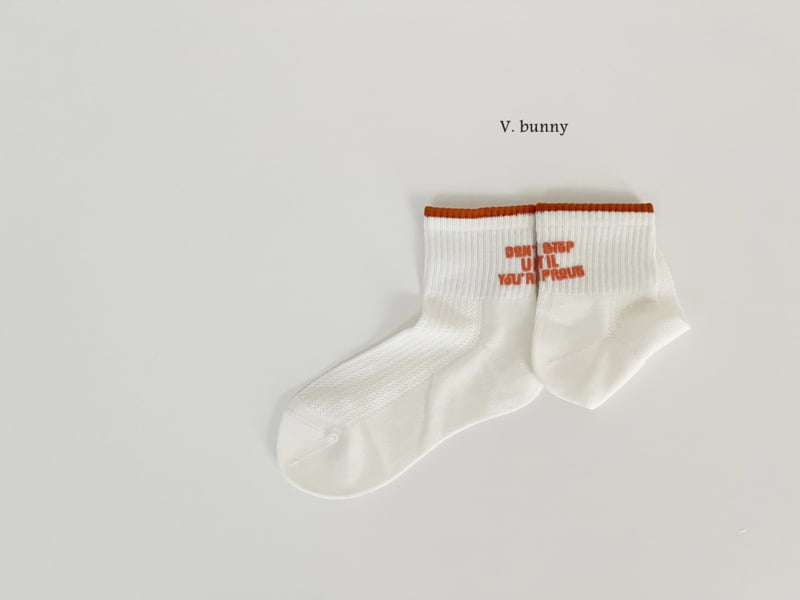 V Bunny - Korean Children Fashion - #toddlerclothing - Socks Set - 8