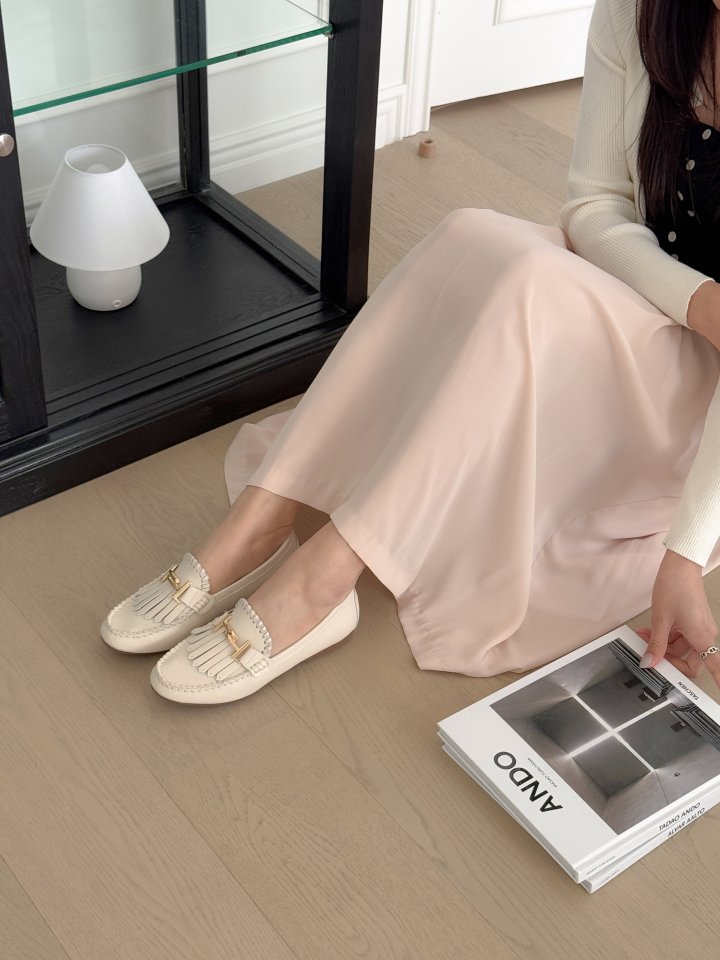 Vade - Korean Women Fashion - #momslook - Penny Slip Flat - 7