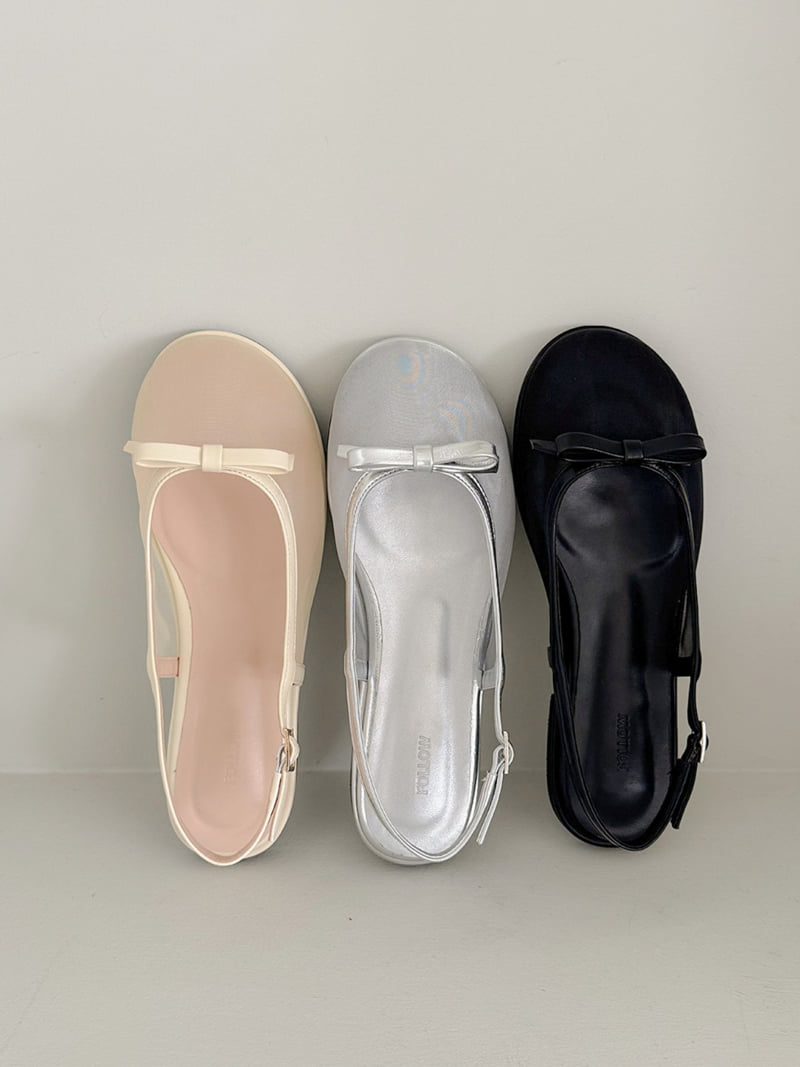 Vade - Korean Women Fashion - #momslook - Mary Jane Round Circle Flat - 12
