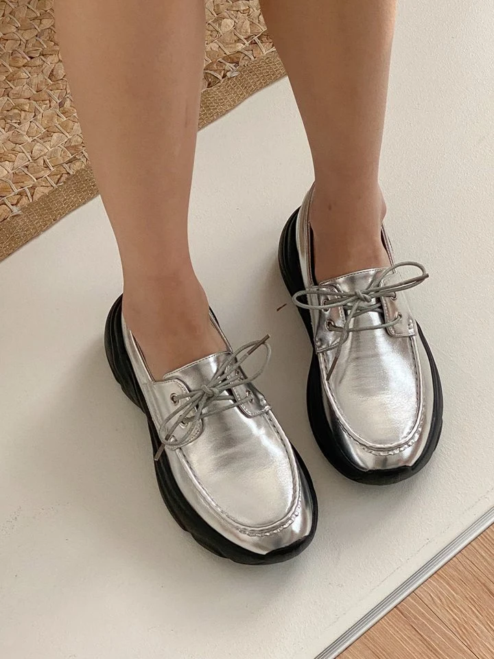 Vade - Korean Women Fashion - #momslook - Sneakers Strap Loafer Socks Walker - 9