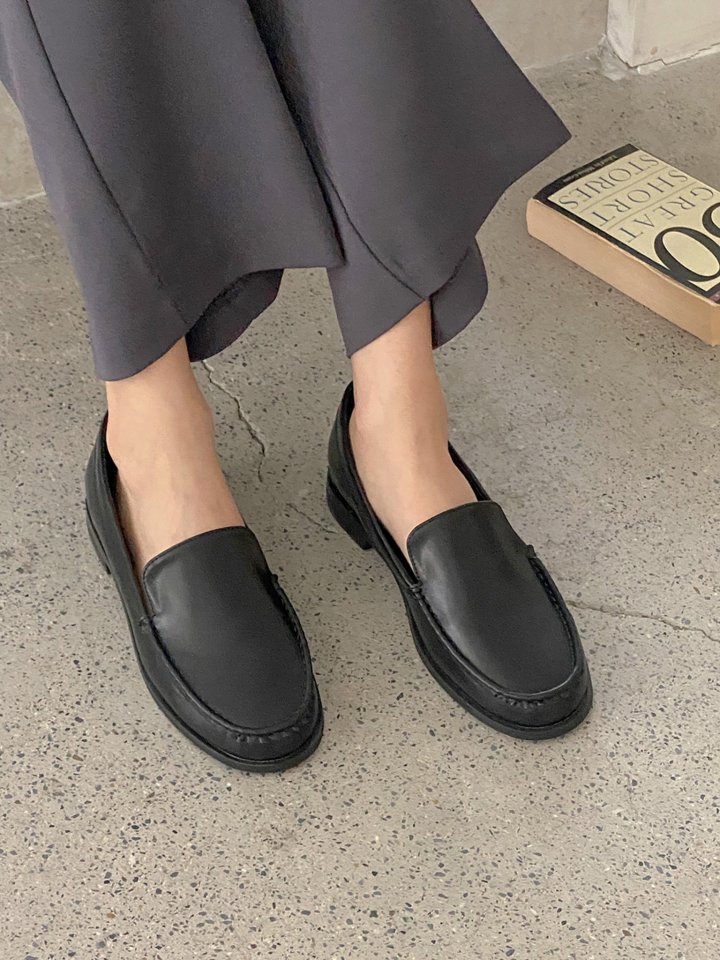 Vade - Korean Women Fashion - #womensfashion - Feminine Loafer Silver Round - 4