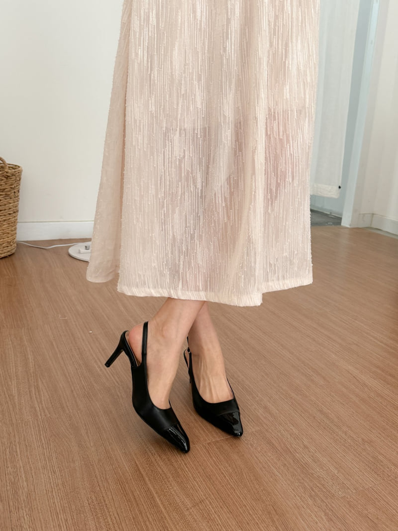 Vade - Korean Women Fashion - #momslook - Sling Stiletto Heel - 12