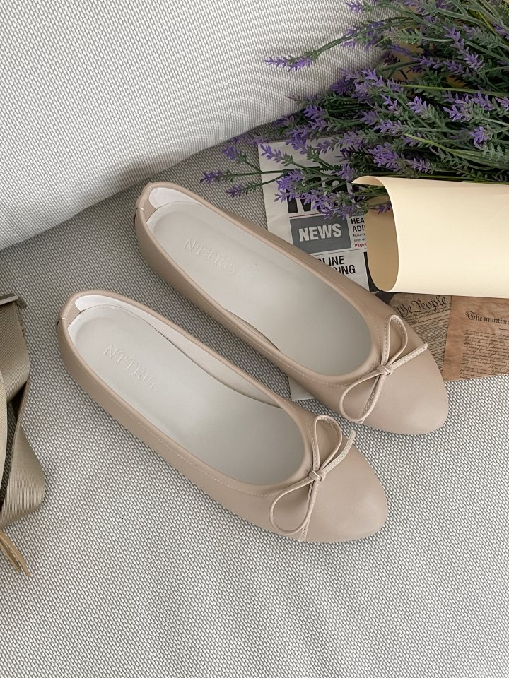 Vade - Korean Women Fashion - #momslook - Ribbon Vivid Basic Flat - 8