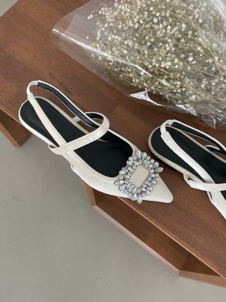 Vade - Korean Women Fashion - #momslook - Slim Square Mary Jane - 2