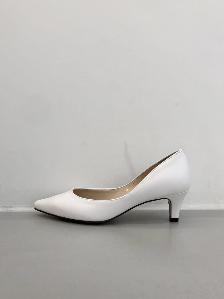 Vade - Korean Women Fashion - #momslook - Slim Low Heel Stiletto Low Heel - 4