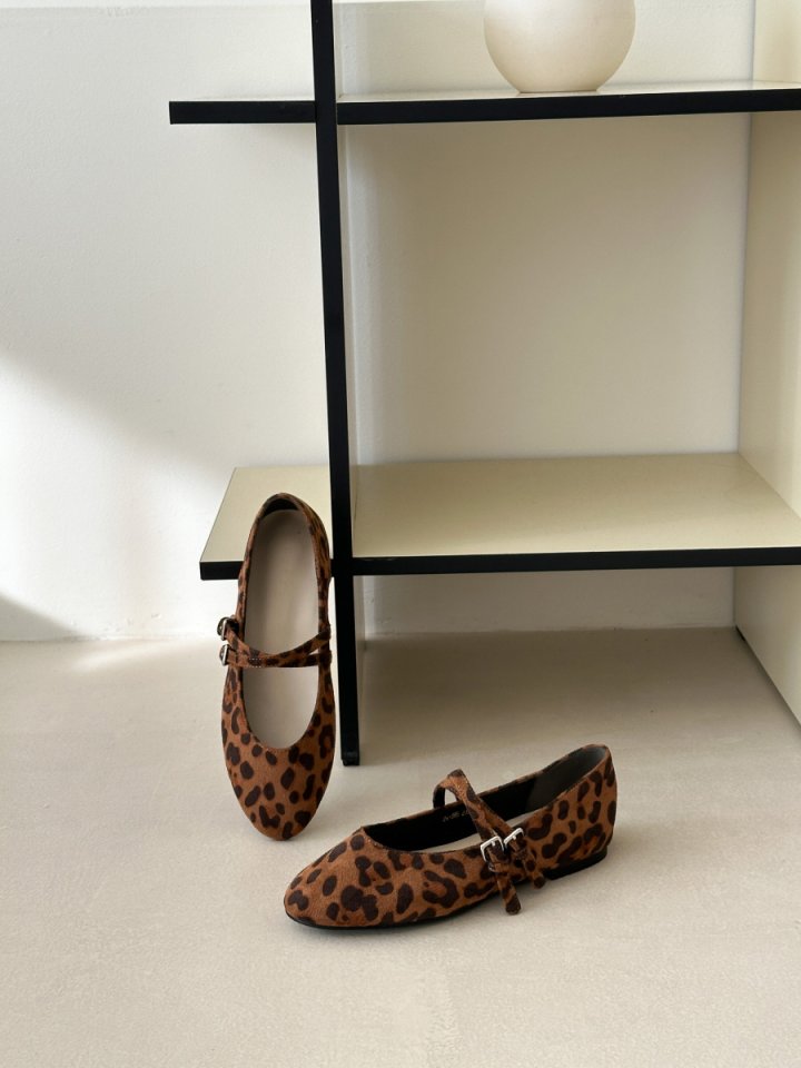 Vade - Korean Women Fashion - #momslook - Sling Mary Jane Round Flat - 3