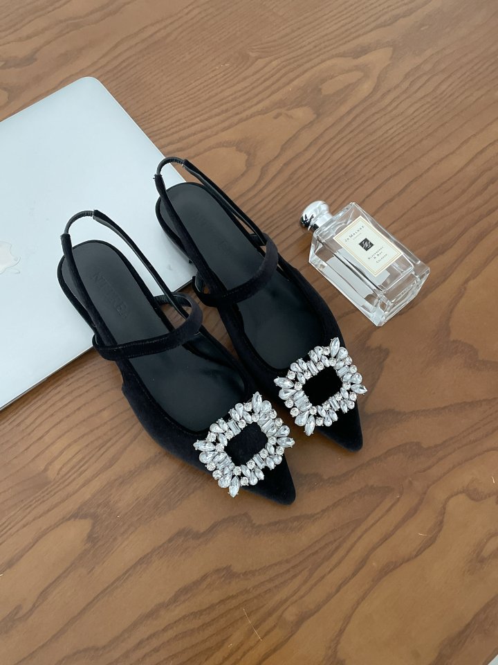 Vade - Korean Women Fashion - #pursuepretty - Slim Square Mary Jane - 10
