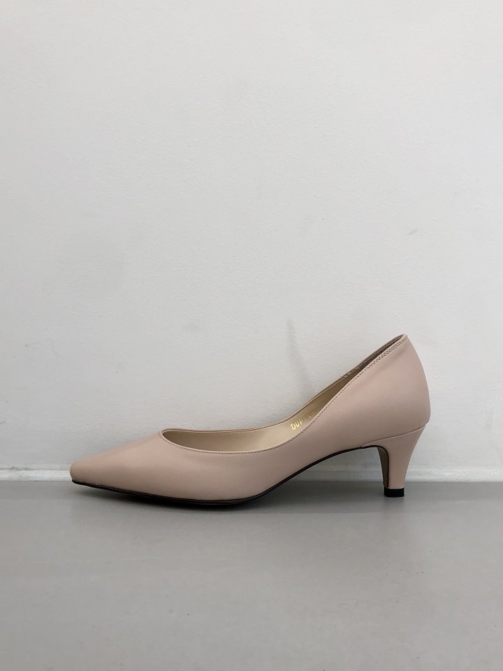 Vade - Korean Women Fashion - #pursuepretty - Slim Low Heel Stiletto Low Heel - 8