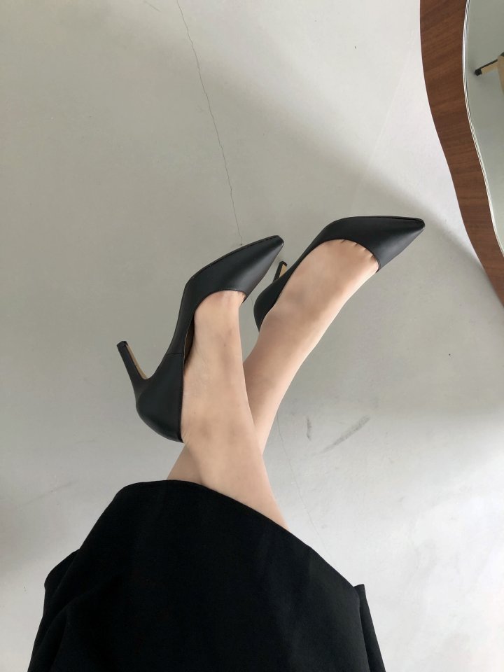 Vade - Korean Women Fashion - #restrostyle - Slim Soft Stiletto Heel - 10