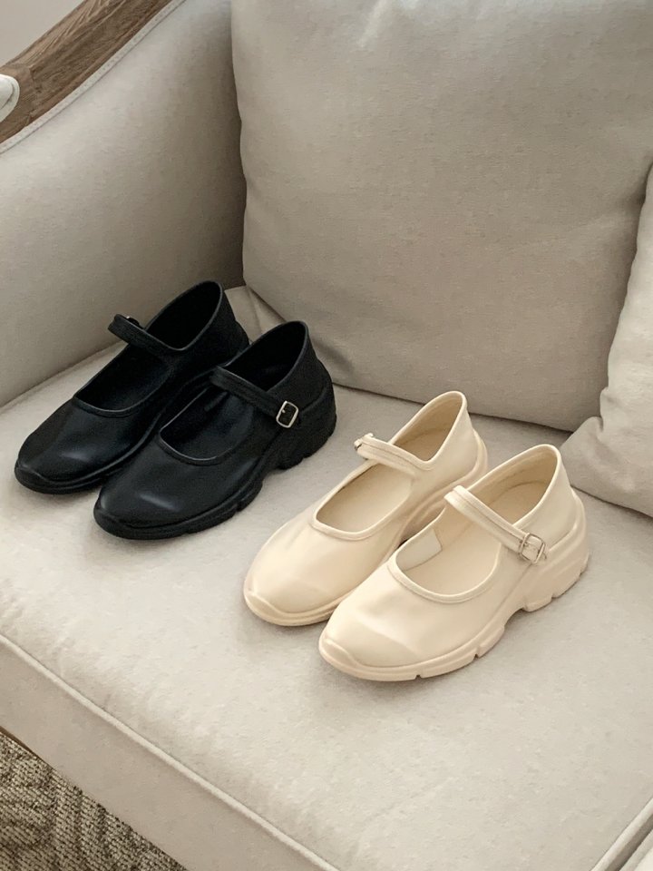 Vade - Korean Women Fashion - #pursuepretty - Mary Jane Sneakers Ballet Flat Sneakers - 4