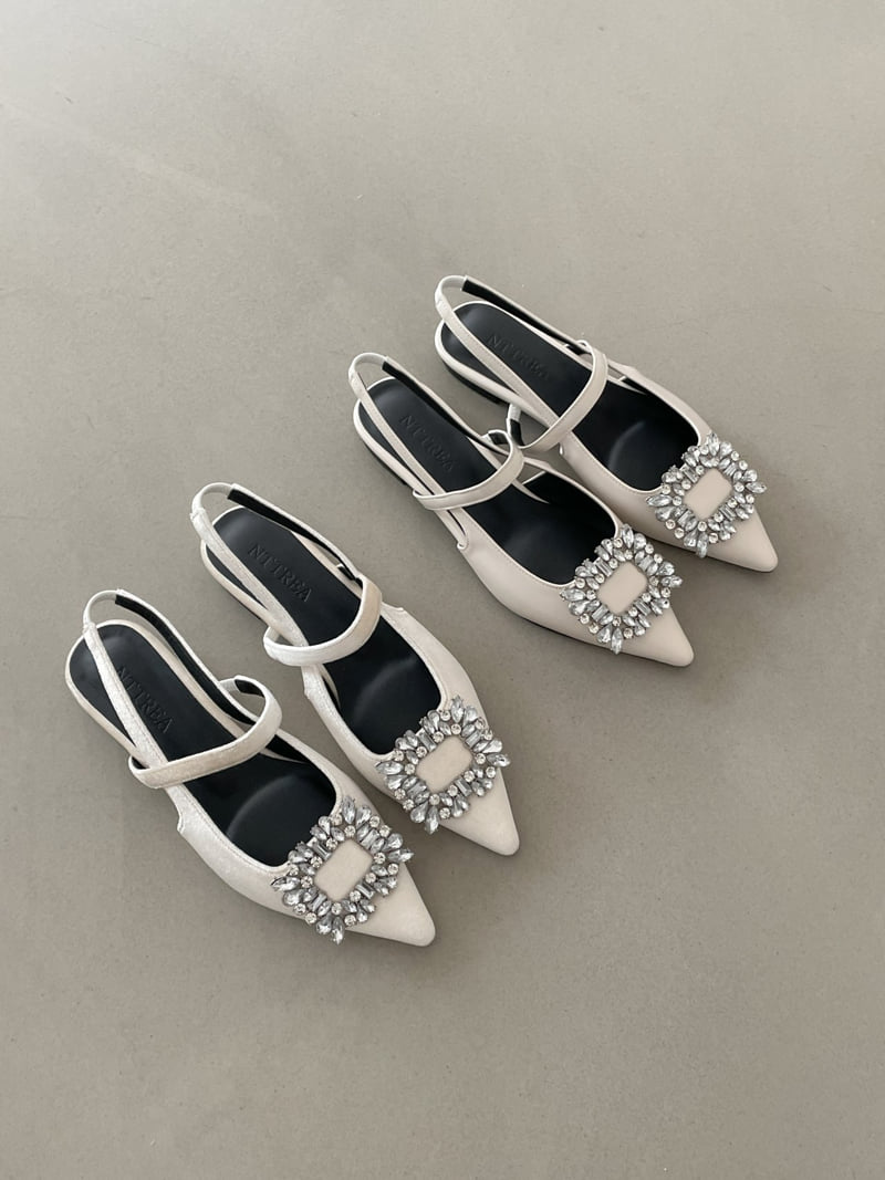 Vade - Korean Women Fashion - #romanticstyle - Slim Square Mary Jane - 12