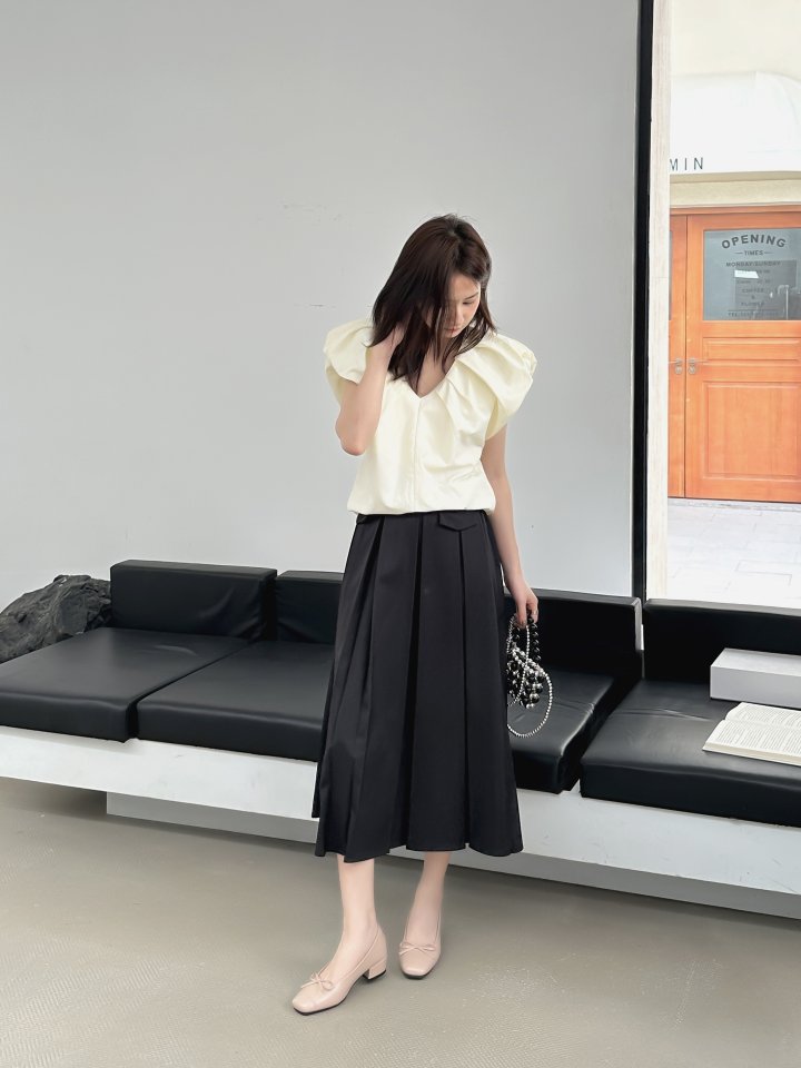 Vade - Korean Women Fashion - #restrostyle - Ribbon Pumps Basic Soft Heel - 4