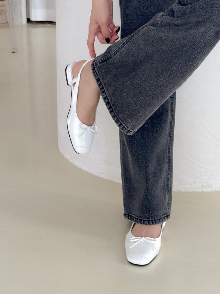Vade - Korean Women Fashion - #shopsmall - Slingback Flat Ribbon - 5