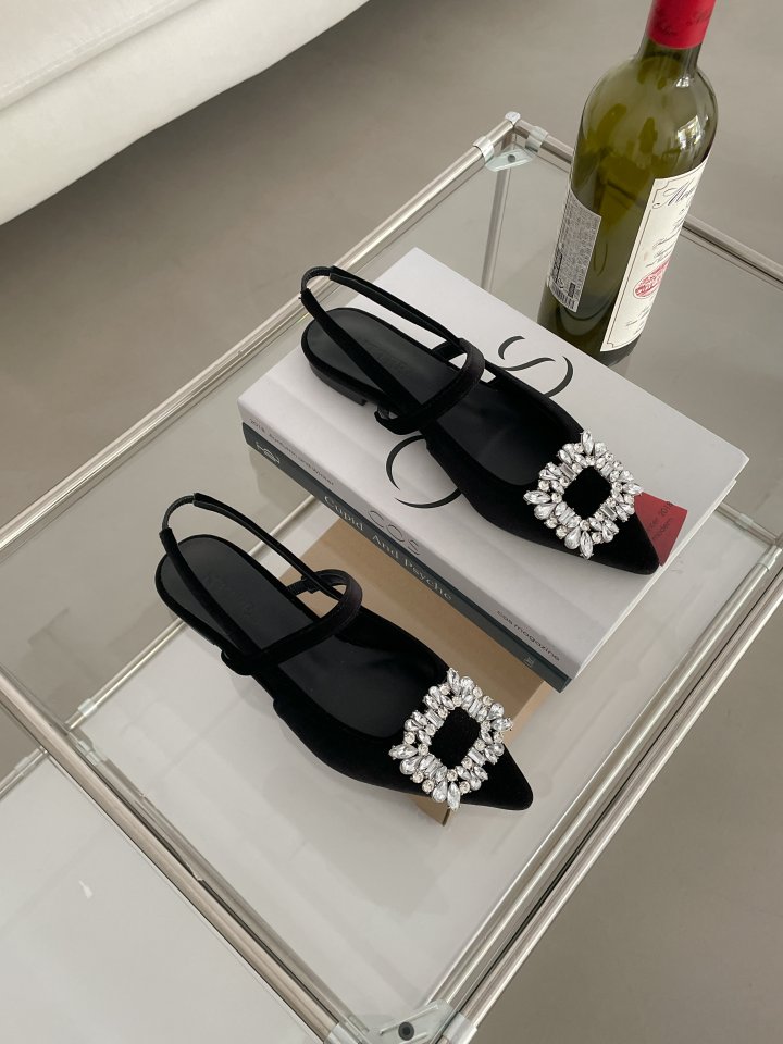Vade - Korean Women Fashion - #vintageinspired - Slim Square Mary Jane - 8