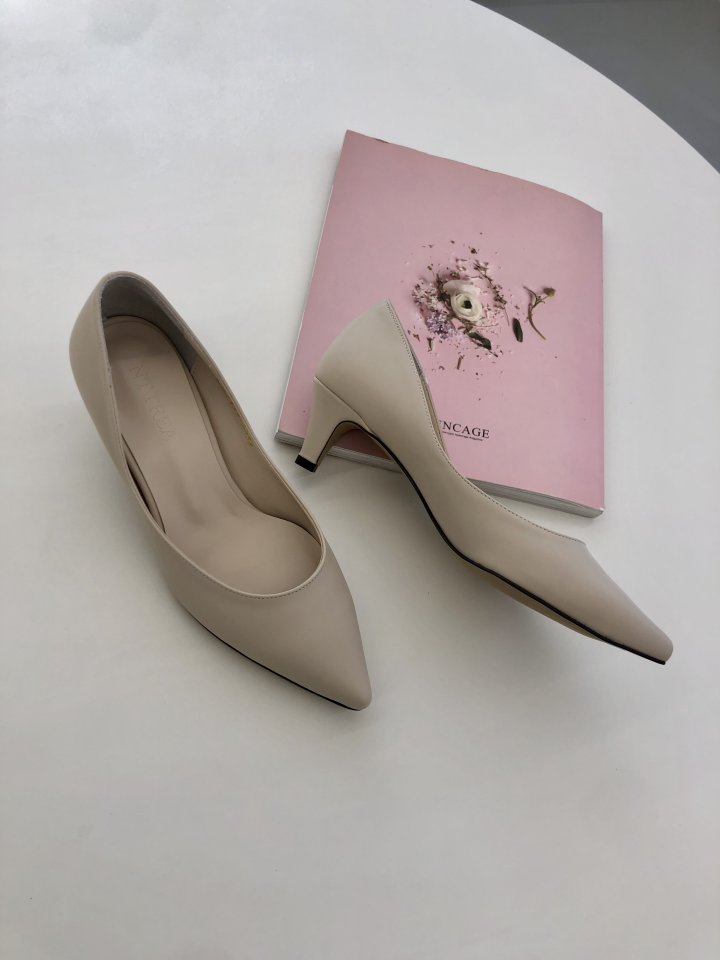 Vade - Korean Women Fashion - #vintageinspired - Slim Low Heel Stiletto Low Heel - 6
