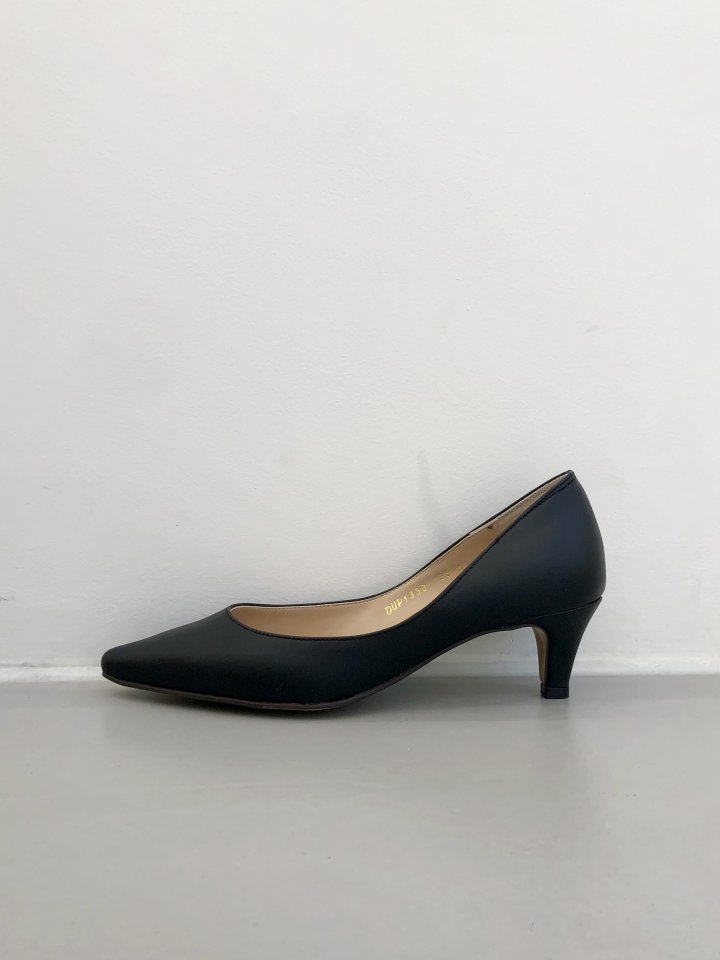 Vade - Korean Women Fashion - #vintagekidsstyle - Slim Low Heel Stiletto Low Heel - 7