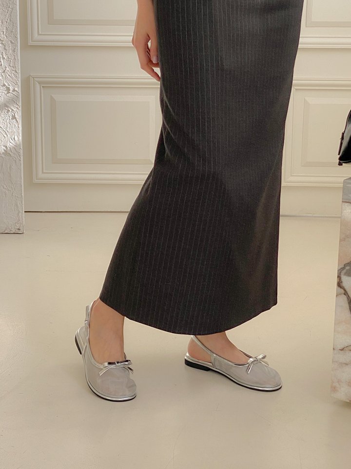 Vade - Korean Women Fashion - #womensfashion - Mary Jane Round Circle Flat - 3