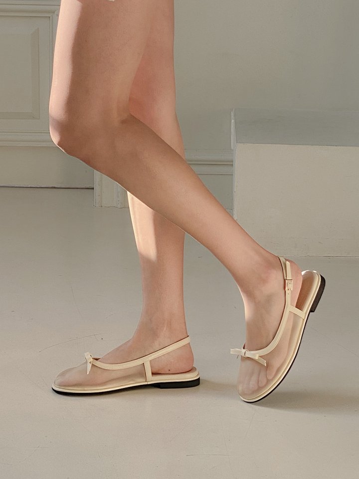 Vade - Korean Women Fashion - #womensfashion - Mary Jane Round Circle Flat - 9