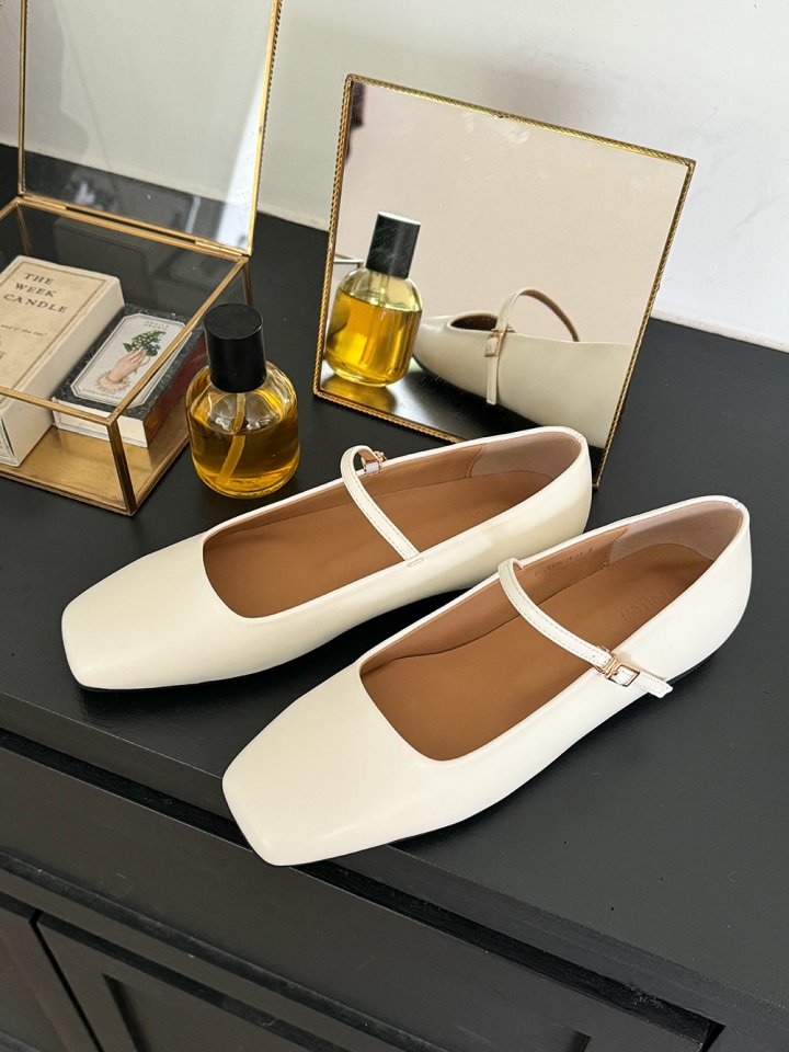 Vade - Korean Women Fashion - #womensfashion - Mary Jane Flat Square - 2