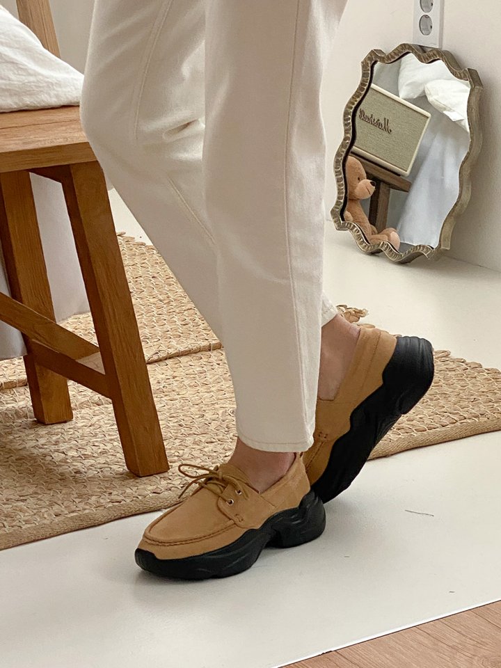 Vade - Korean Women Fashion - #womensfashion - Sneakers Strap Loafer Socks Walker - 10