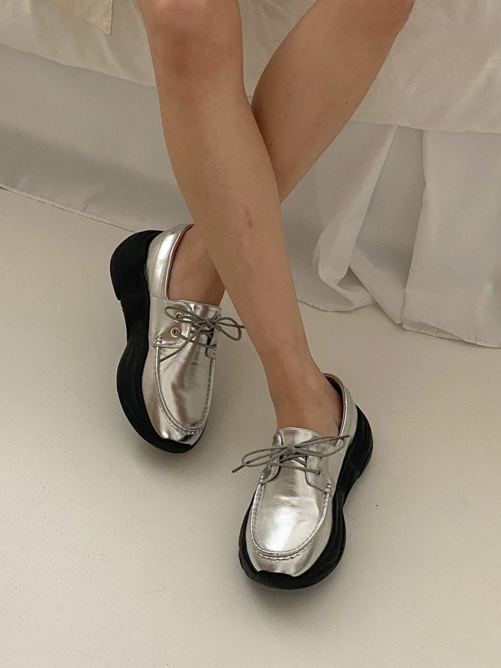 Vade - Korean Women Fashion - #womensfashion - Sneakers Strap Loafer Socks Walker - 8