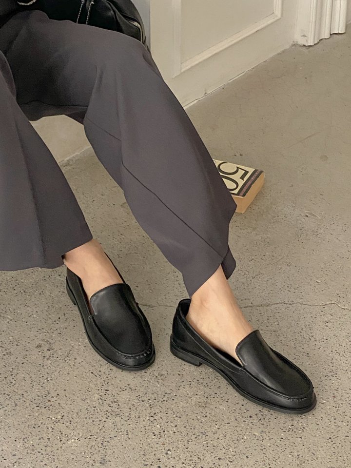 Vade - Korean Women Fashion - #womensfashion - Feminine Loafer Silver Round - 3