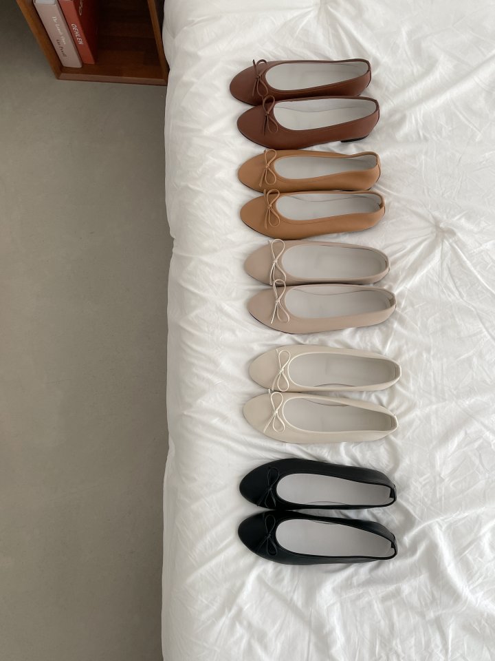 Vade - Korean Women Fashion - #womensfashion - Ribbon Vivid Basic Flat - 3
