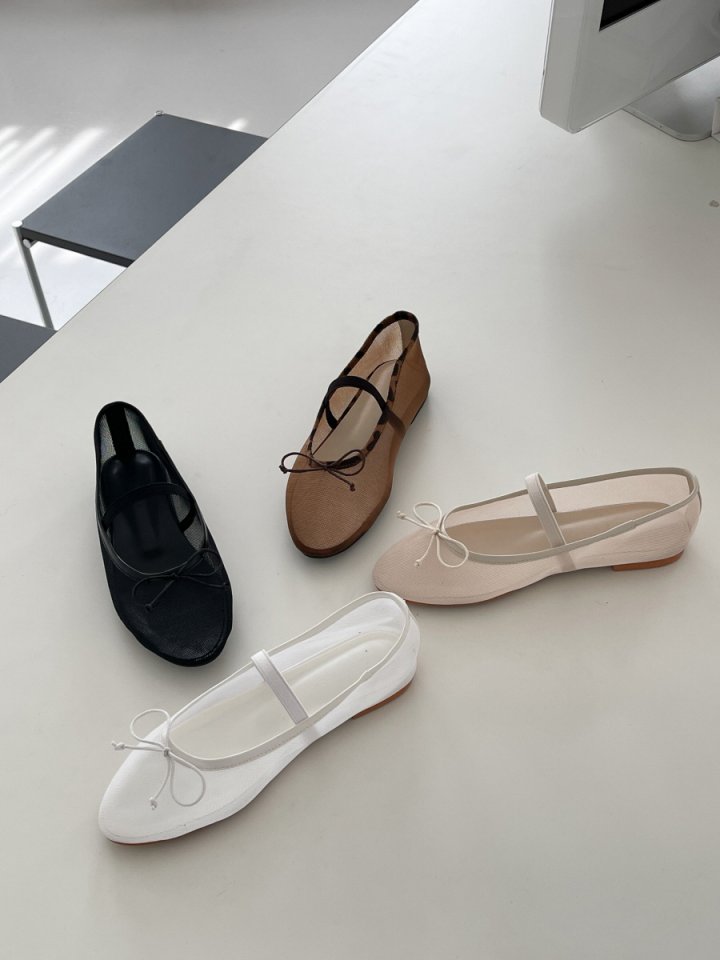 Vade - Korean Women Fashion - #womensfashion - Mesh Round Flat - 9