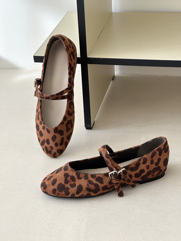 Vade - Korean Women Fashion - #momslook - Sling Mary Jane Round Flat - 4