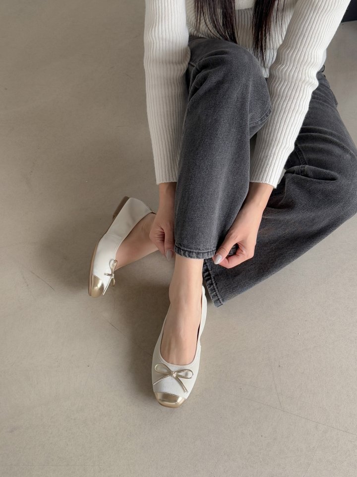 Vade - Korean Women Fashion - #womensfashion - Soft Ribbon Flat - 10