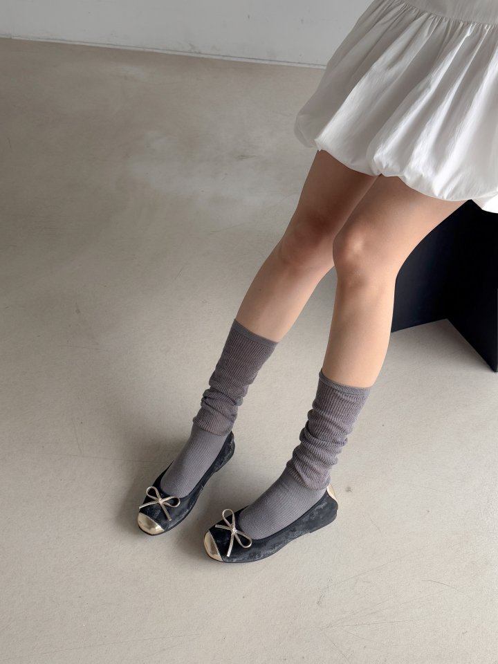 Vade - Korean Women Fashion - #womensfashion - Soft Ribbon Flat - 6