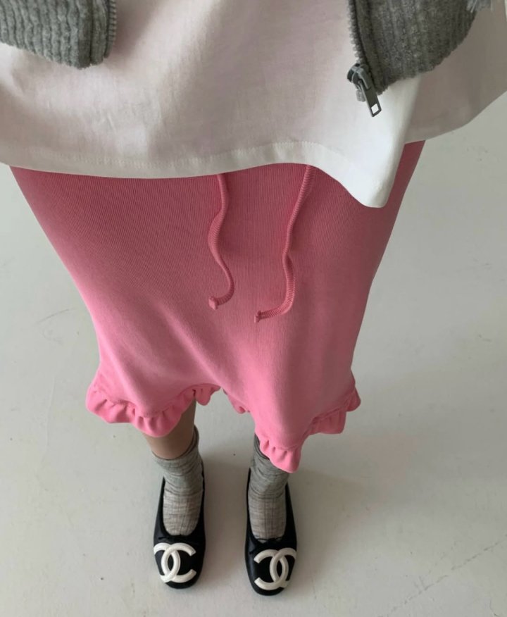 Via - Korean Women Fashion - #momslook - Frill Midi Skirt - 9