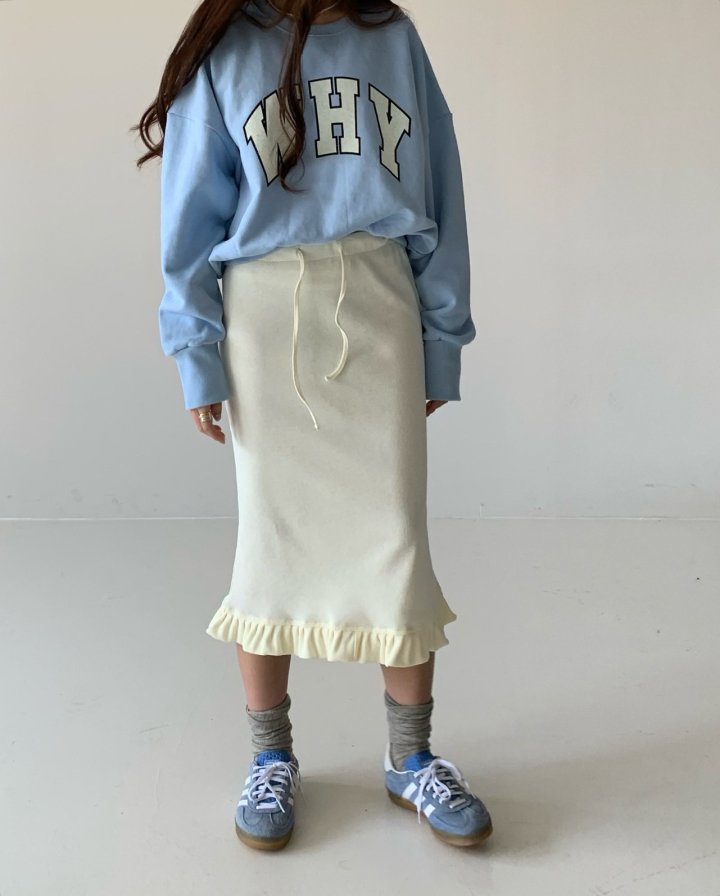 Via - Korean Women Fashion - #womensfashion - Frill Midi Skirt - 4