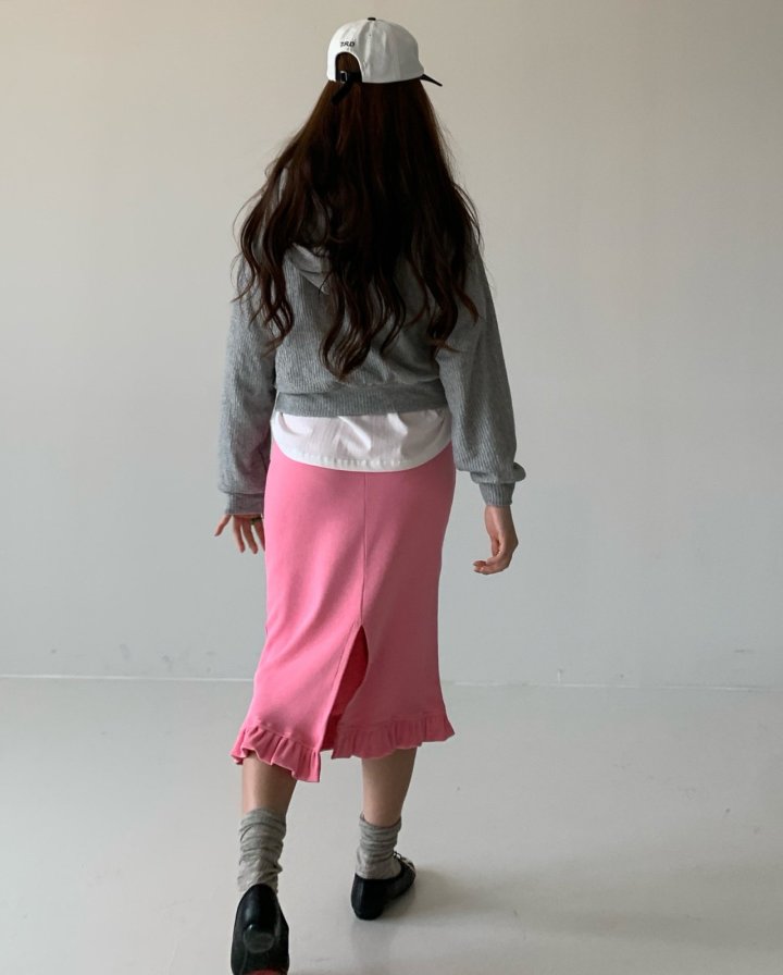 Via - Korean Women Fashion - #momslook - Rib Zip-up Jacket - 2