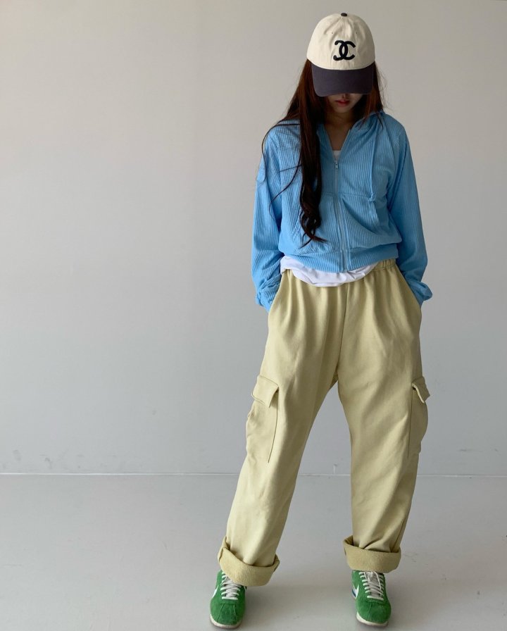 Via - Korean Women Fashion - #momslook - Rib Zip-up Jacket - 5
