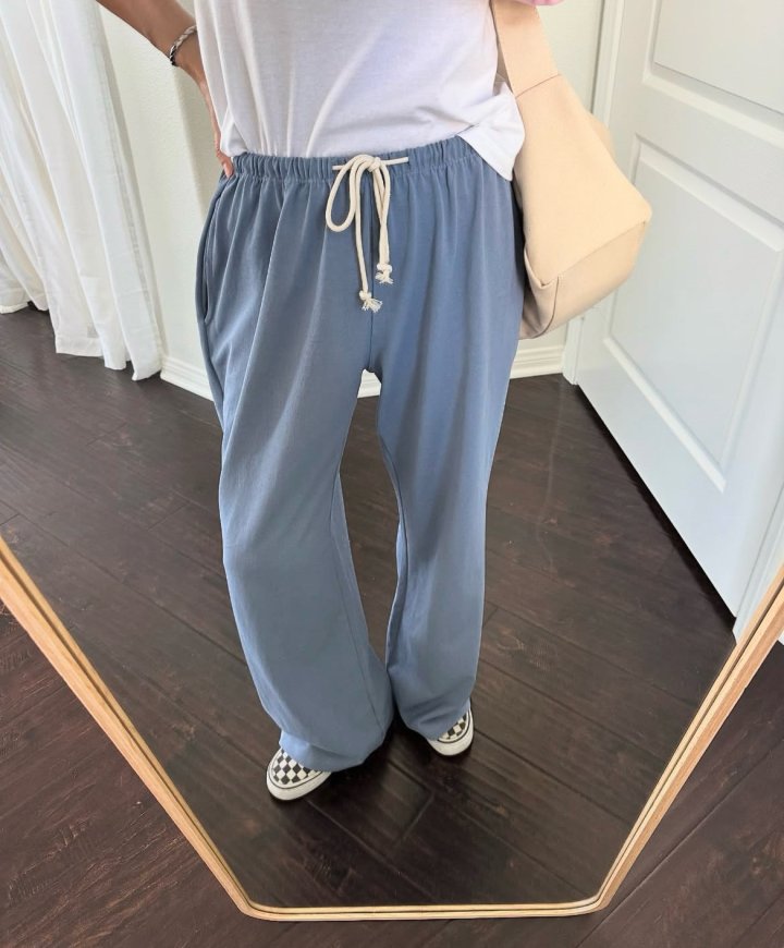 Via - Korean Women Fashion - #momslook - Straight Pants - 9