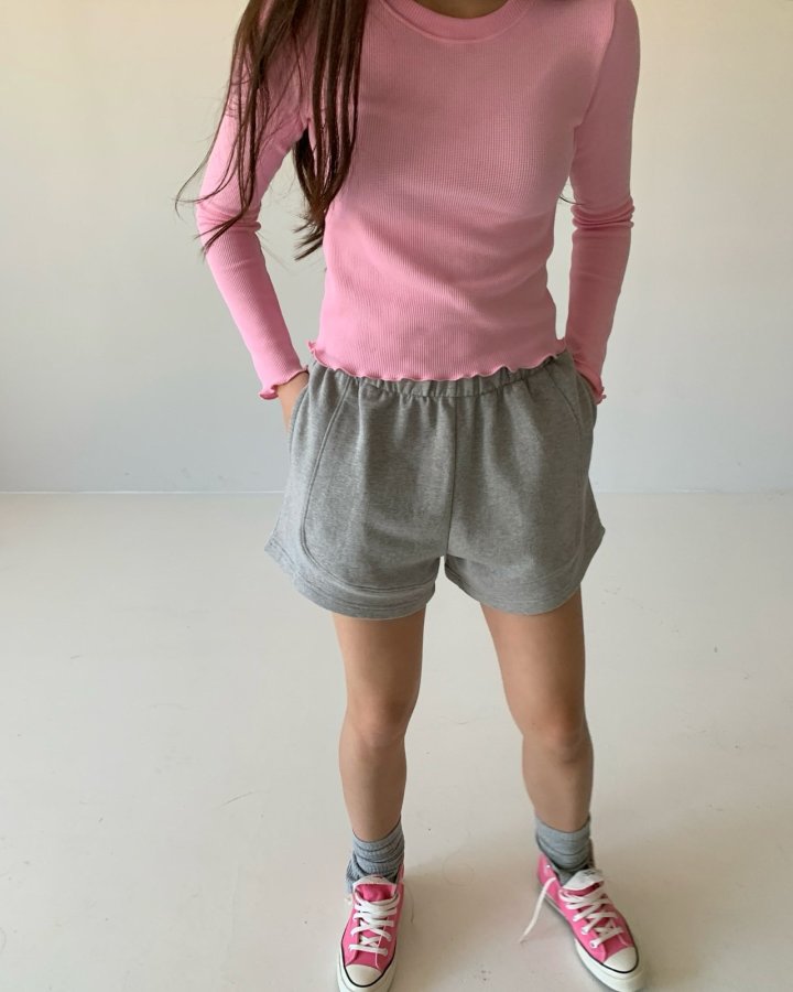 Via - Korean Women Fashion - #momslook - Waffle Tee - 5