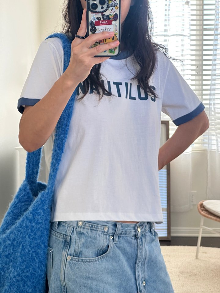 Via - Korean Women Fashion - #momslook - Note Tee - 11