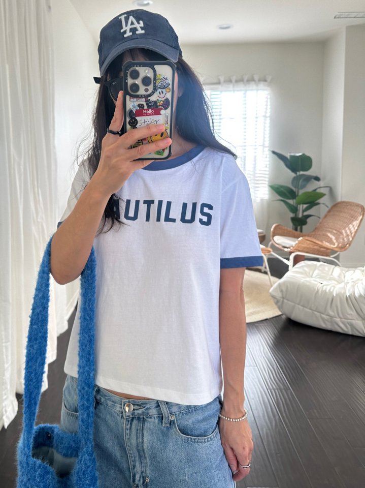 Via - Korean Women Fashion - #momslook - Note Tee - 3